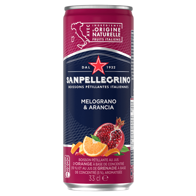San Pellegrino Melograno Arancia 33cl