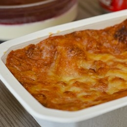 Ma lasagne et son dessert